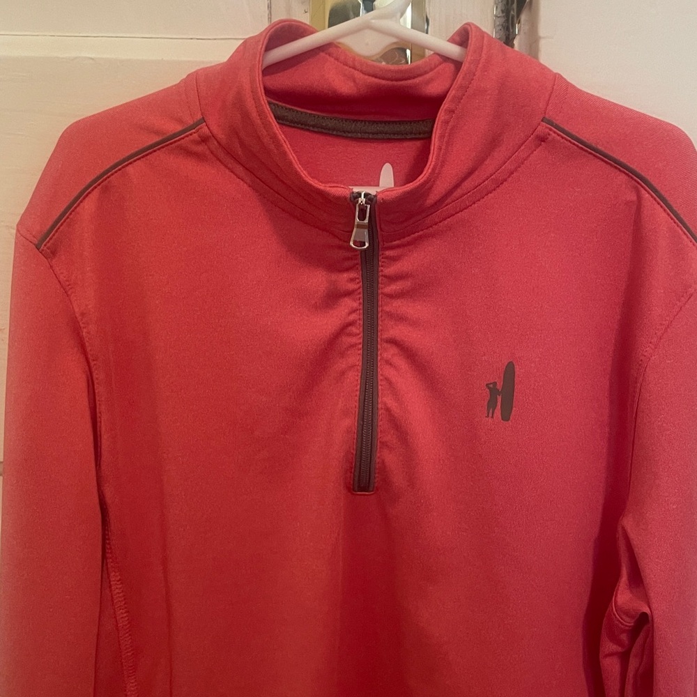 Johnnie-O Sea Island Boys Quarter Zip Pullover size 10 - Picture 2 of 8